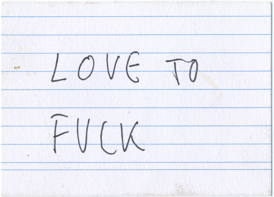 card verso