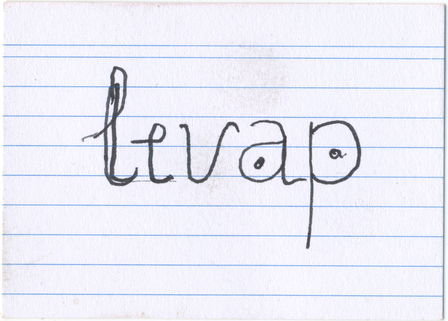 card verso