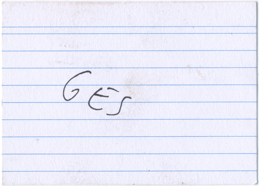 card verso