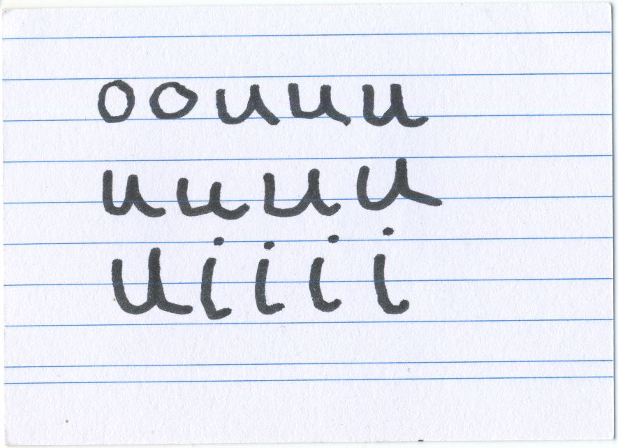 card verso