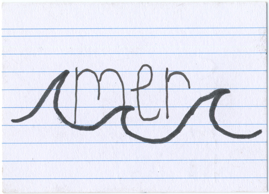 card verso