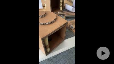 making of the cardboard box